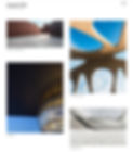 A Wix portfolio template for a photographer specializing in architectural shapes.
